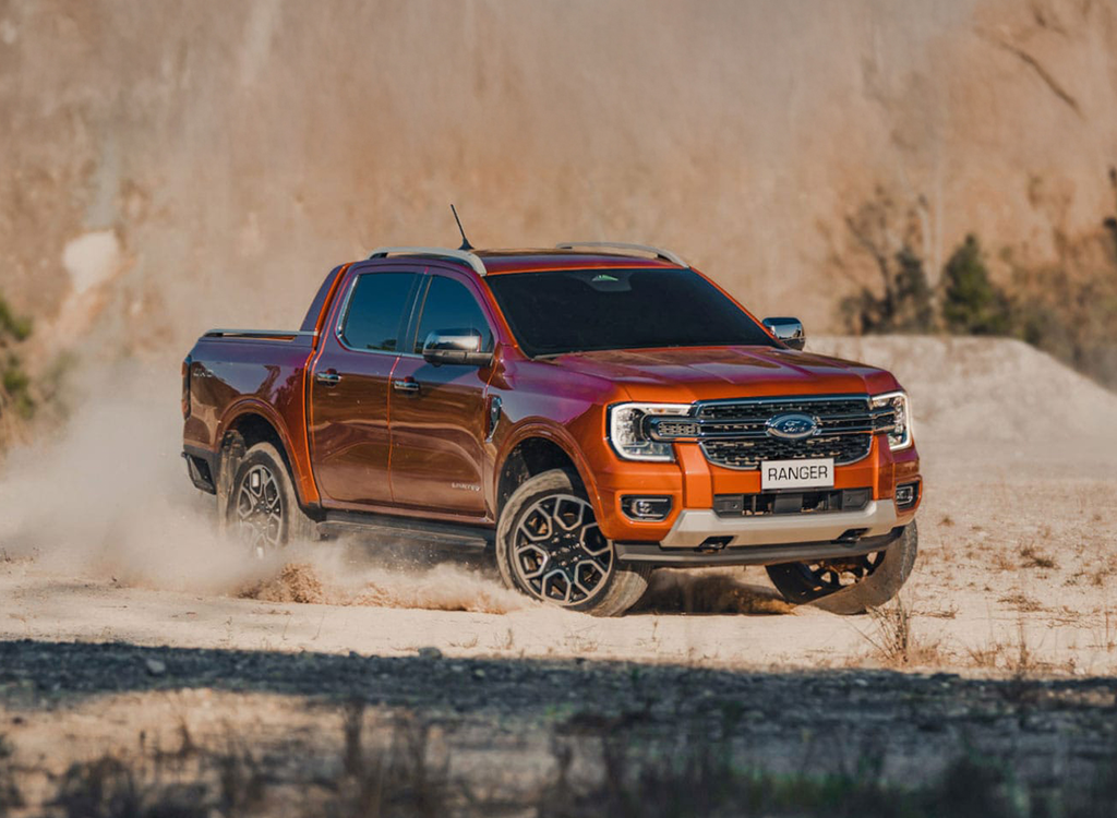 Design Ford Ranger XLS Ford Ranger XLS Branca de Frente